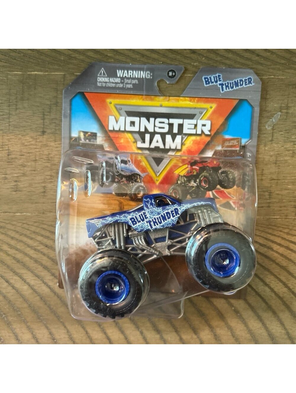 Monster Jam Blue Thunder Series 7 1:64 Die-Cast Truck NEW Spin Master